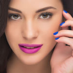 Buy Fran Wilson Moodmatcher Lipstick Dark Blue - Purplle