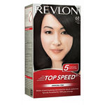 Buy Revlon Top Speed Hair Color - Woman Brownish Black 68 40 g - Purplle