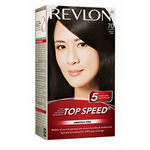 Buy Revlon Top Speed Hair Color - Woman Natural Black 70 95 ml - Purplle