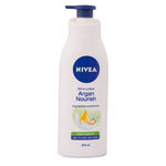 Buy Nivea Oil In Lotion Argan Nourish (400 ml) - Purplle
