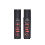 Buy Vincent Valentine Set of 2 Dark Fire Deodorants (160 ml each) - Purplle