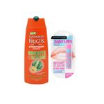 Buy Garnier Fructis Goodbye Damage Shampoo (340 ml) + Free Maybelline Baby Lips Anti Oxidant Berry (4 g) - Purplle