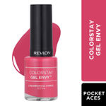 Buy Revlon Colorstay Gel Envy Long Wear Nail Enamel Pocket Aces 11.7 ml - Purplle