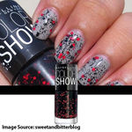 Buy Maybelline New York Color Show Go Graffit Red Splatter Nail Polish 808 (6 ml) - Purplle