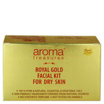 Buy Aroma Treasures Royal Gold Facial Kit for Dry Skin (225 g) - Purplle