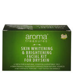 Buy Aroma Treasures Skin Whitening & Brightening Facial Kit for Dry Skin (120 g) - Purplle