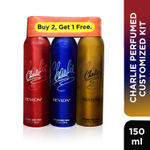 Buy Revlon Charlie Deodorants Combo Buy 2 Get 1 Free - Purplle