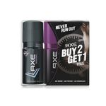 Buy Axe Deodorant Combo Pack - Buy 2 Get 1 Free (Marine + Provogue + Denim Black) (150 ml X 3) - Purplle