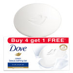 Buy Dove Cream Beauty Bathing Bar (5 x 100 g) - Purplle