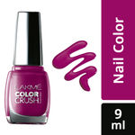 Buy Lakme True Wear Color Crush Nail Color Shade 58 (9 ml) - Purplle