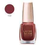 Buy Lakme True Wear Nail Color Rich Crimson Red Shade RC102 (9 ml) - Purplle