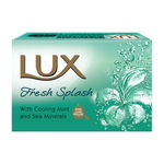 Buy LUX Fresh Splash Cooling Mint & Sea Minerals Soap Bar (4 x 100 g) - Purplle