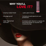 Buy Colorbar Velvet Matte Lipstick, Peach Crush 59 - Red (4.2 g) - Purplle