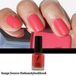 Buy Faces Canada Hi Shine Nail Enamel Coral Pink 45 (9 ml) - Purplle