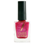 Buy Faces Canada Hi Shine Nail Enamel Tie The Knot- Pink 125 (9 ml) - Purplle