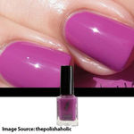 Buy Faces Canada Hi Shine Nail Enamel Purple 53 (9ml) - Purplle