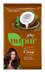 Buy Godrej Nupur Coconut Henna Creme Hair Colour Natural Brown (20gm + 20ml) - Purplle