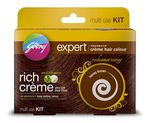 Buy Godrej Expert Rich Creme Hair Colour Honey Brown (5.34) - Multi Use Kit - Purplle