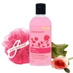 Buy BodyHerbals Ancient Ayurveda Romance Rose Shower Gel (200 ml) + Free Body Herbals Ancient Aurveda Bath Puff - Purplle
