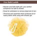 Buy BodyHerbals Ancient Ayurveda Passion Vanilla Shower Gel (200 ml) + FREE Body Herbals Bath Puff - Purplle