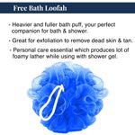 Buy BodyHerbals Ancient Ayurveda Stress Relief Lavender Shower Gel (200ml) + FREE BodyHerbals Ancient Ayurveda Bath Puff - Purplle