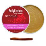 Buy BodyHerbals Ancient Ayurveda Blackcurrant Vanilla Sugar Body Scrub (200 g) - Purplle