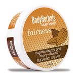 Buy BodyHerbals Ancient Ayurveda Orange Peel Honey Almond Body Scrub (250 g) - Purplle