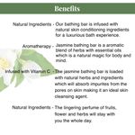 Buy BodyHerbals Ancient Ayurveda Sensual Hand Made Jasmine Bathing Bar (100 g) + FREE Body Herbals Anvient Ayurveda Bath Puff - Purplle