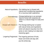 Buy BodyHerbals Ancient Ayurveda Hand Made Radiance Orange and Neroil Bathing Bar (100 g) + FREE BodyHerbals Ancient Ayurveda Bath Puff - Purplle