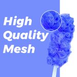 Buy Panache Bath Brush Large Mesh Electric Blue - Purplle