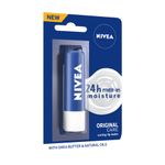 Buy Nivea Lip Balm, Original Care (4.8 g) - Purplle