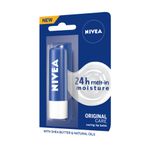 Buy Nivea Lip Balm, Original Care (4.8 g) - Purplle