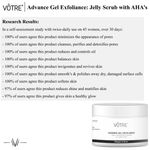 Buy VOTRE Advance Gel Exfoliance " Jelly Scrub With Aha’S " 100 gm - Purplle