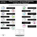 Buy VOTRE “White Essence” Advanced Brightening Cream Scrub "Radiance" 100 gm - Purplle