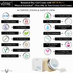 Buy VOTRE  Botanical Day Gel Cream “Mineral Enriched” (Non Oily And Non Greasy Gel Cream) Spf 35 Pa+++ - 50 gm - Purplle