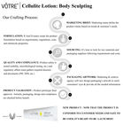 Buy VOTRE Cellulite Lotion (Body Scupting) 150 gm - Purplle