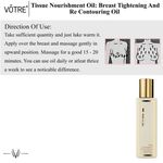 Buy VOTRE Tissue Nourishment Oil “Breast Tightening And Uplifting "Re Contouring Oil” 100 ml - Purplle