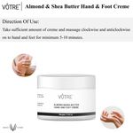 Buy VOTRE Almond & Shea Hand & Foot Cream 100 gm - Purplle