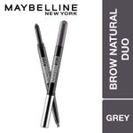 Buy Maybelline New York Fashion Brow Duo Shaper Gray - Purplle