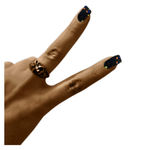 Buy Stay Quirky Nail Polish, Black Fiesta Effect, Fragile Zone 906 - Purplle