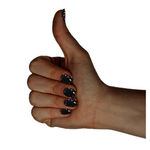 Buy Stay Quirky Nail Polish, Black Fiesta Effect, Fragile Zone 906 - Purplle