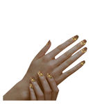 Buy Stay Quirky Nail Polish, Shimmer, Golden - Molten Glass 657 - Purplle