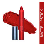 Buy Lakme Absolute Lip Pout Matte Lip Color Raving Red (3.5 g) - Purplle