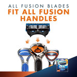 Buy Gillette Fusion Proglide FlexBall Manual Shaving Razor Blades (Cartridge) 8s Pack - Purplle