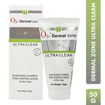 Buy O3+ Dermal Zone Ultra Clean Blackhead Clearing Pore Control Scrub for All Skin Type (50g) - Purplle
