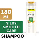 Buy Pantene Silky Smooth Care Shampoo (180 ml) - Purplle