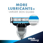 Buy Gillette Mach 3 Manual Shaving Razor - Purplle