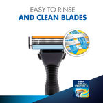 Buy Gillette Vector 3 Manual Shaving Razor Blades (Cartridge) 4s pack - Purplle