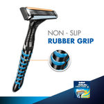 Buy Gillette Vector 3 Manual Shaving Razor Blades (Cartridge) 4s pack - Purplle