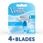 Buy Gillette Venus Female Razor Blades (Cartridge) 4s pack - Purplle
